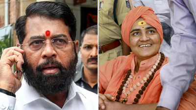 'An attempt to implicate leaders of Hindutva': Eknath Shinde backs Pragya Thakur; slams Rahul Gandhi for speaking Pakistan's language