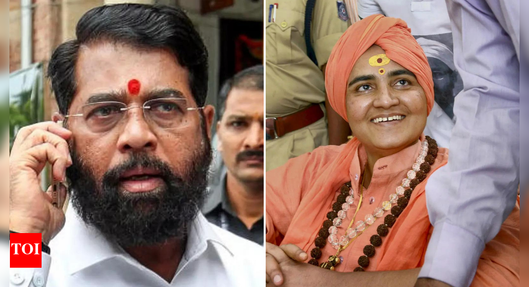 ‘Bid to implicate Hindutva leaders': Shinde backs Pragya in Malegaon blast; slams Rahul