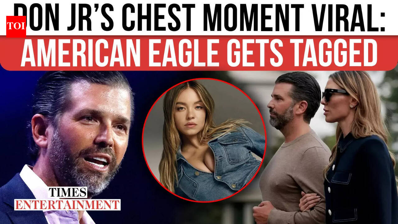 Donald Trump Jr’s Perky Chest Sparks Modeling Jokes Amid Sydney Sweeney ...