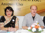 Anupam Kher promotes his book