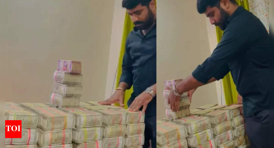 AP liquor scam: Video shows YSRCP leader’s aide counting bundles of cash