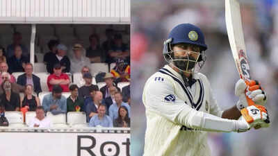 Watch: Hilarious! Ravindra Jadeja asks England crowd to change t-shirt during IND vs ENG 5th Test
