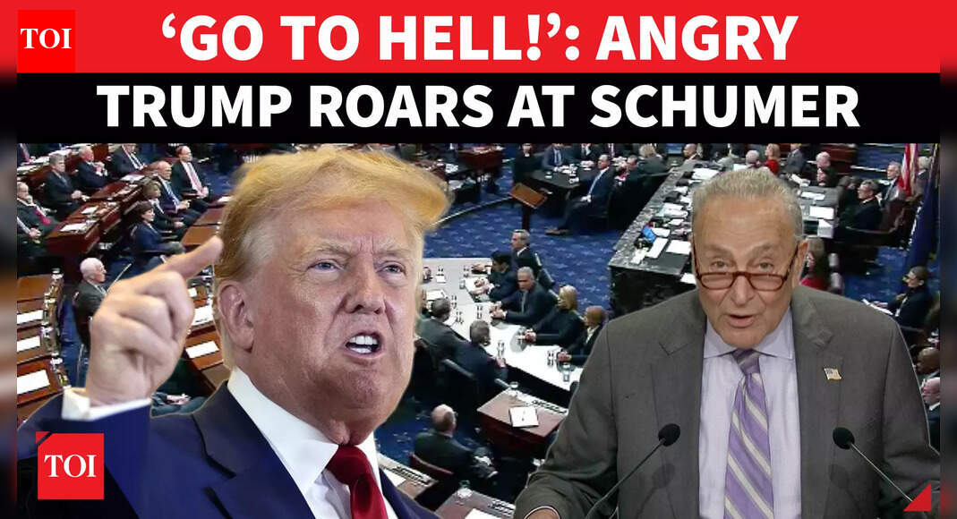 Trump Rages At Schumer As Senate Talks Collapse, Nominations And Budget ...