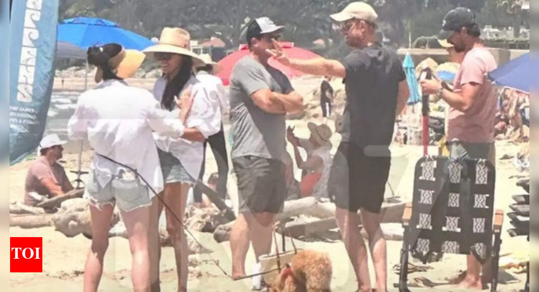 Surf’s on! Prince Harry, Meghan Markle enjoy beach day in California; son Archie hits the waves with surfing lessons
