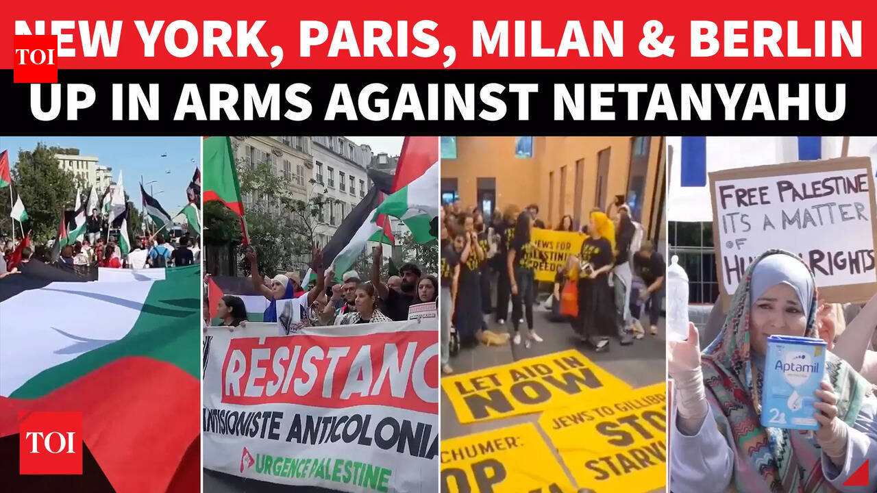 Gaza Protests Erupt Across Europe As Italy, France, Germany, NY Face ...