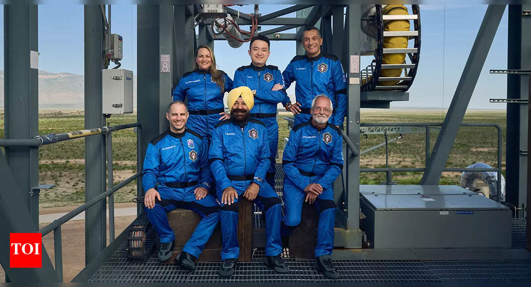 India-born Arvi Bahal rockets to space: Ex-NDA cadet now space tourist; boards Blue Origin
