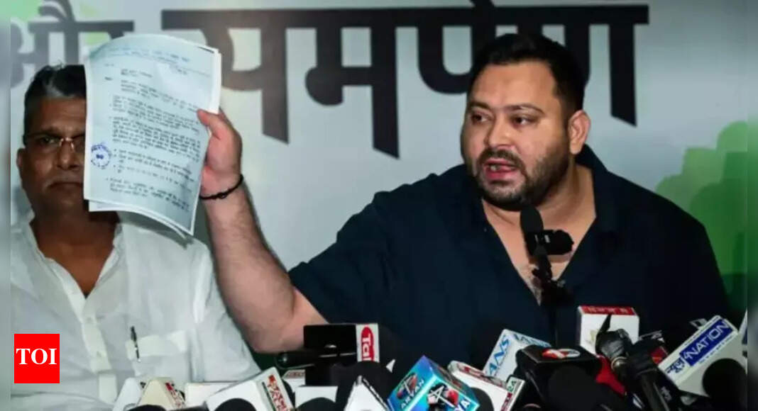 Tejashwi voter ID under EC scanner: EPIC number he cited doesn’t exist; seeks original card
