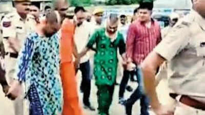 Street punishment: Rajasthan police’s public parade of accused raises eyebrows; heads shaved, made to wear women’s salwar suits