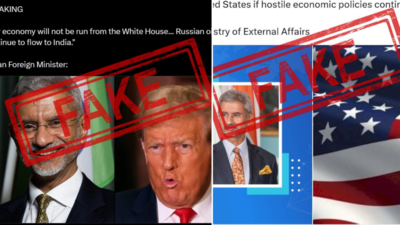 'Fake news': MEA rejects report claiming Centre 'reviewing list of US goods exempted from tariffs'; calls out 'disinformation' on X