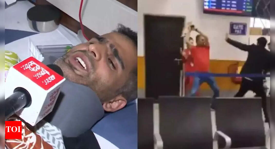 SpiceJet staffer assaulted by army officer says he 'can't move his back'