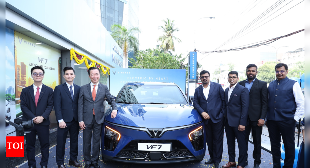 VinFast sets up Chennai showroom: Vietnamese EV maker's biggest outlet in India; targets 35 across nation by year-end