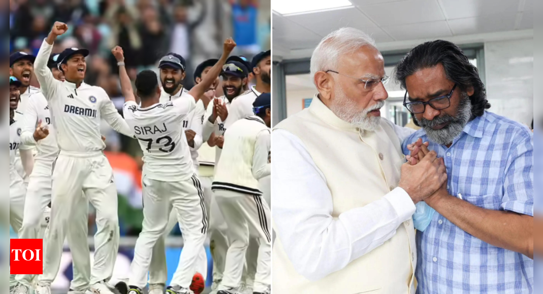 Top 5 news of the day: India beats England in nail-biter to level Oval series; PM Modi pays tribue to Shibu Soren; & more