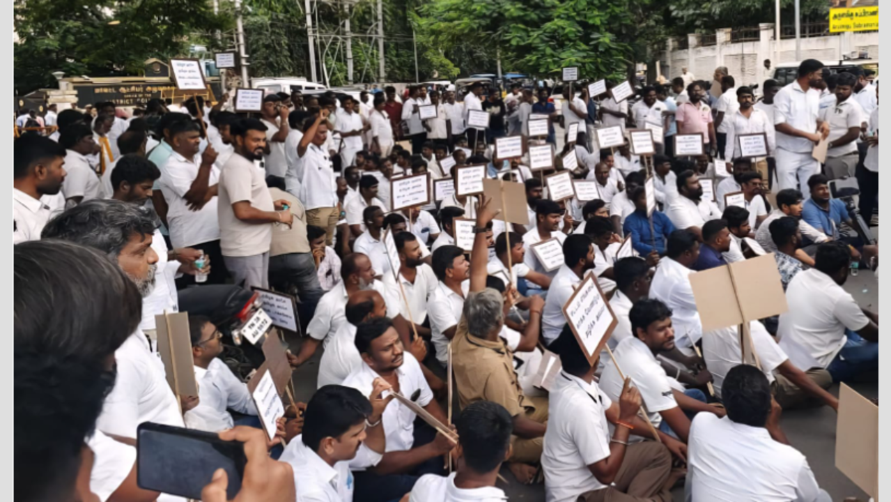 Coimbatore call taxi drivers demand regulations on bike taxi services