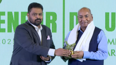 TOI Ecopreneur Honours 2025: IFFCO MD Dr Udai Shanker Awasthi calls for sustainable agriculture and youth action