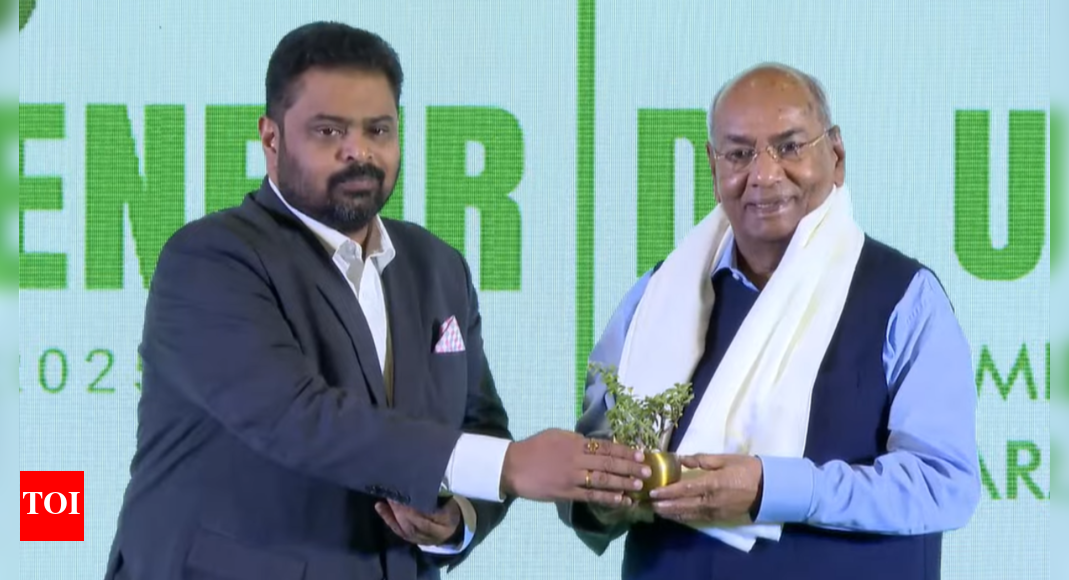 TOI Ecopreneur Honours 2025: IFFCO MD Dr Udai Shanker Awasthi calls for sustainable agriculture and youth action