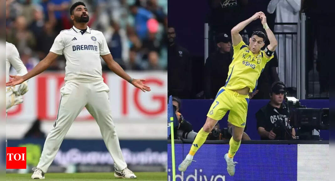 IND vs ENG: Siraj reveals Ronaldo inspired his Day 5 heroics – Watch
