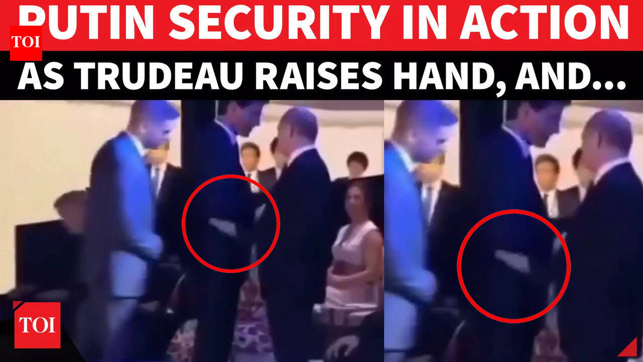 'Was It On Purpose?': Video Of Justin Trudeau's UNUSUAL Gesture At ...