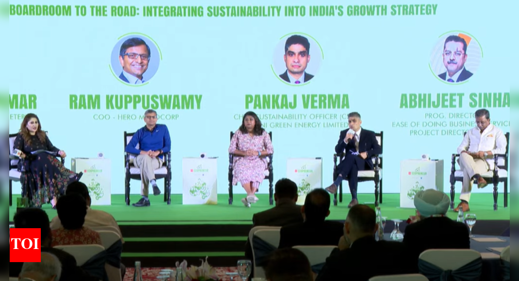TOI Ecopreneur Honours 2025: Corporate leaders make case for sustainability; call for ground-level shift