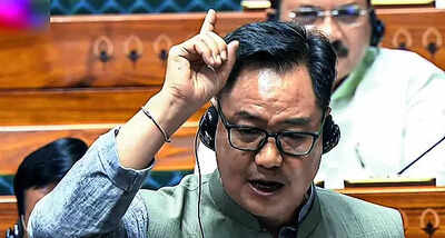 Parl stalled, Rijiju says may press for bills' passage without debate