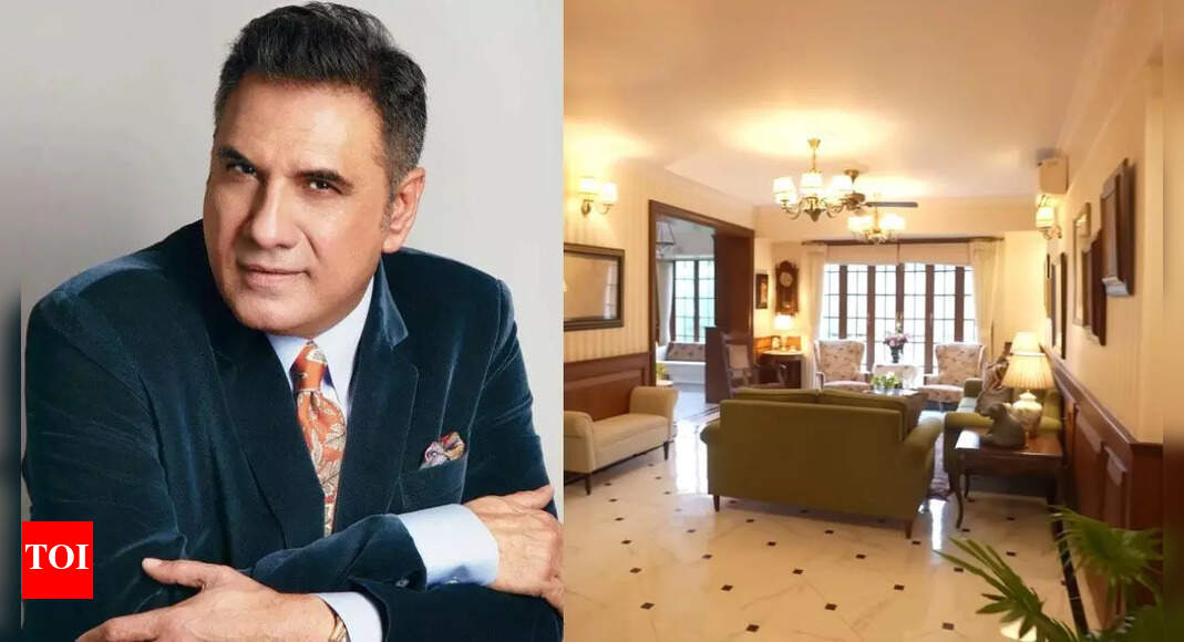 Step inside Boman Irani’s elegant Mumbai home, which exudes London charm, features paintings by ex-Indian Prime Minister’s brother and a cosy cinema den: PICS | Hindi Movie News – Times of India