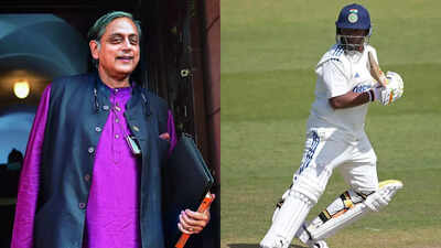 Chak De India! Shashi Tharoor points out holes in Indian team, bats for Sarfaraz Khan's inclusion