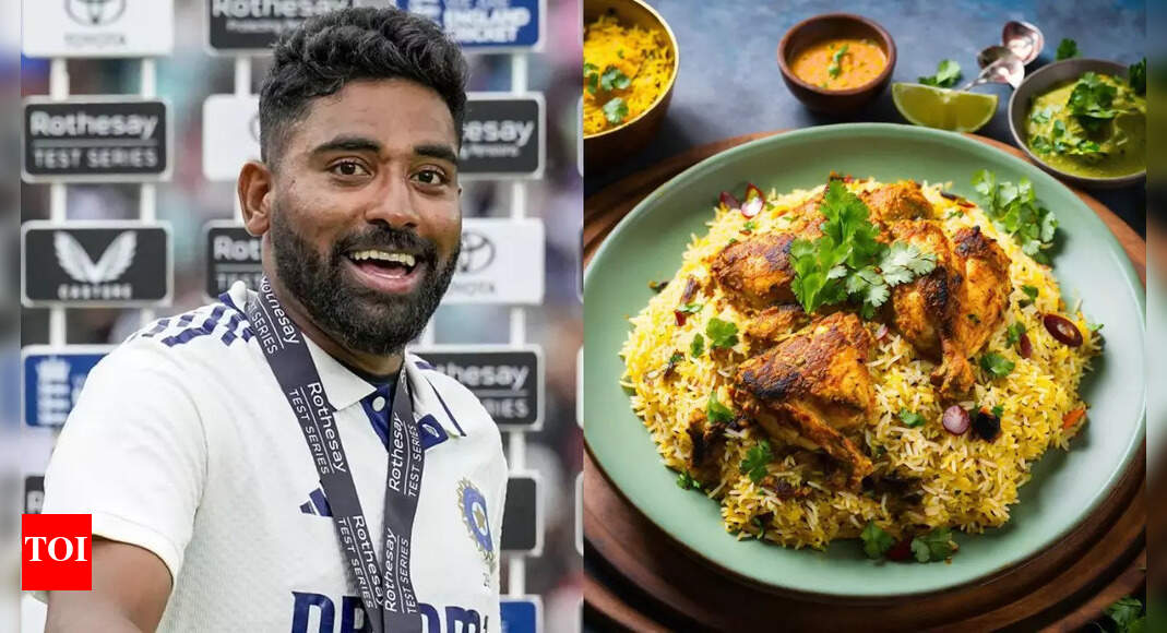 When Mohammed Siraj 'stopped eating' biryani to represent India