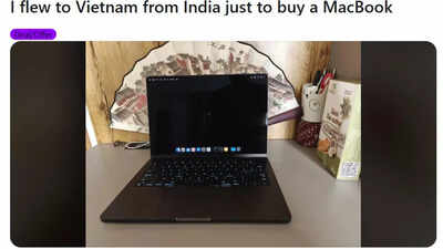 Indian man’s MacBook trick: Saves Rs 36,500 by flying to Vietnam and taking a full vacation