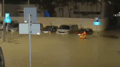 Black rain alert issued twice in 6 hrs: Heavy rains batter Hong Kong; flights delayed, public services hit