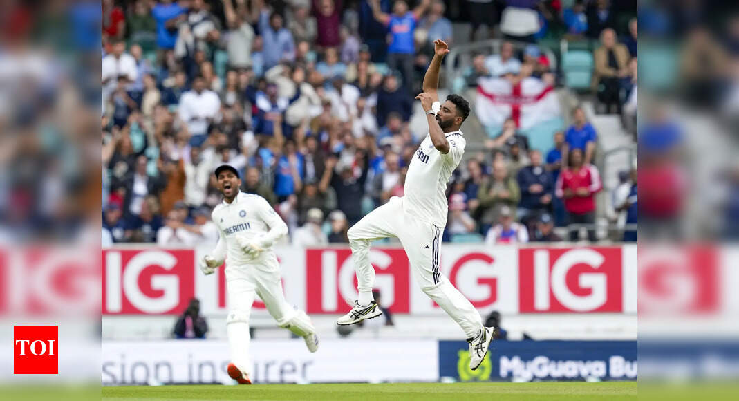 IND vs ENG: Why does Siraj celebrate like Cristiano? His GT teammate explains
