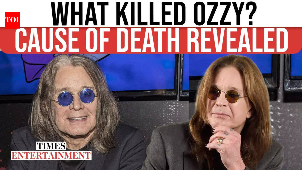 Ozzy Osbourne's Cause of Death REVEALED in Death Certificate WATCH