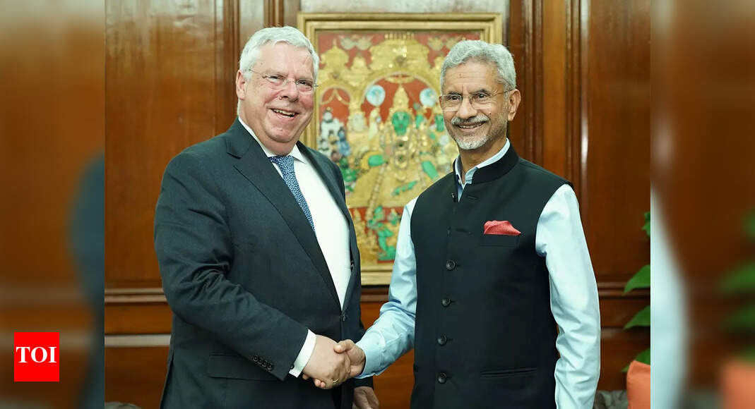 EAM Jaishankar meets German MP, discusses growing bilateral ties