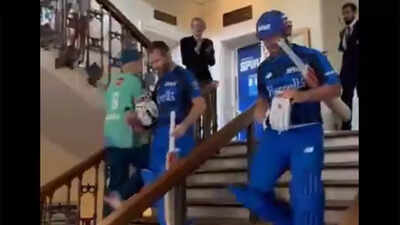 Nostalgia for SRH fans: David Warner and Kane Williamson walk out together at Lord’s in special Hundred moment – Watch