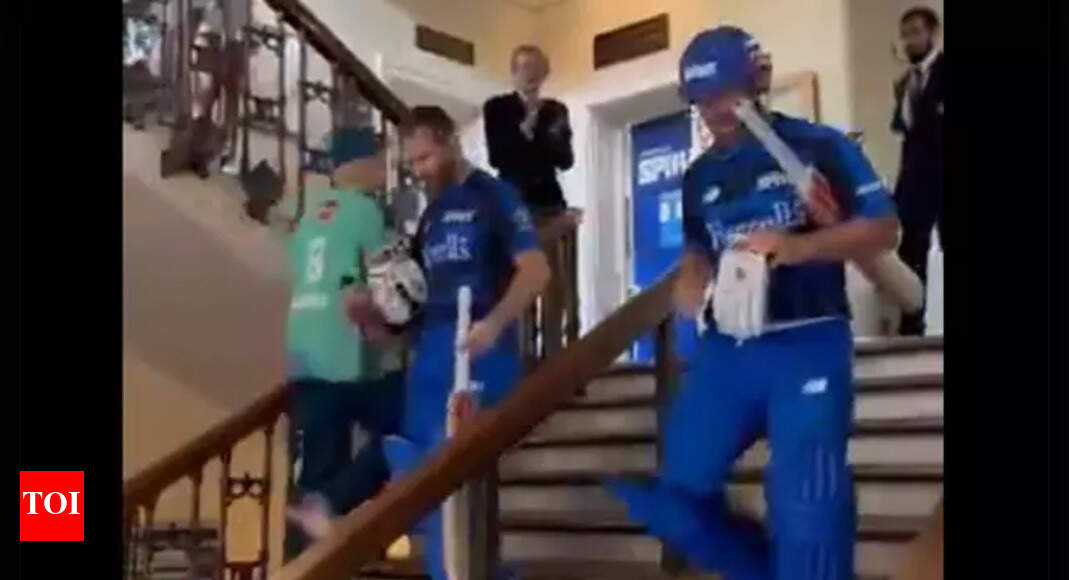 Nostalgia for SRH fans: Warner, Williamson walk out together to bat – Watch