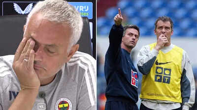 WATCH: 'Mister, stop crying' - Jose Mourinho breaks down while paying tribute to his Champions League-winning captain Jorge Costa