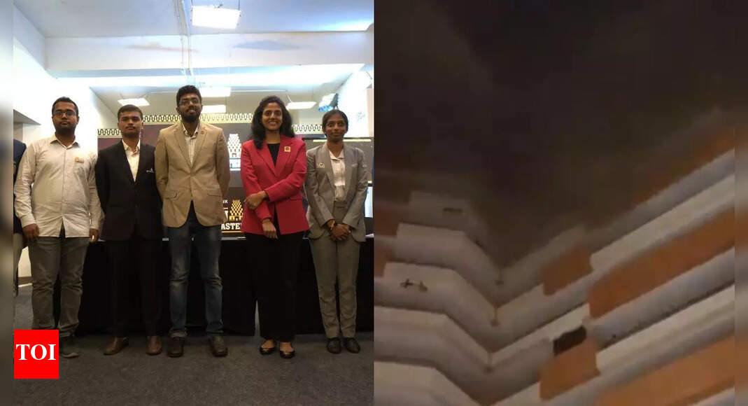 Chennai Grand Masters: Tournament postponed after fire disrupts venue - Watch