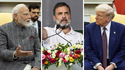'Reason he can't stand up to Trump is ...': Rahul's fresh charge at PM; claims 'Modi's hands are tied'