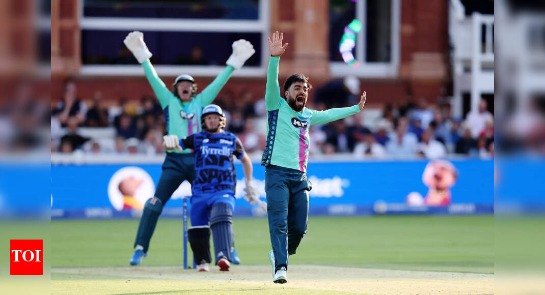 T20 History! Rashid Khan shines at Lord’s, becomes first bowler ever to ...