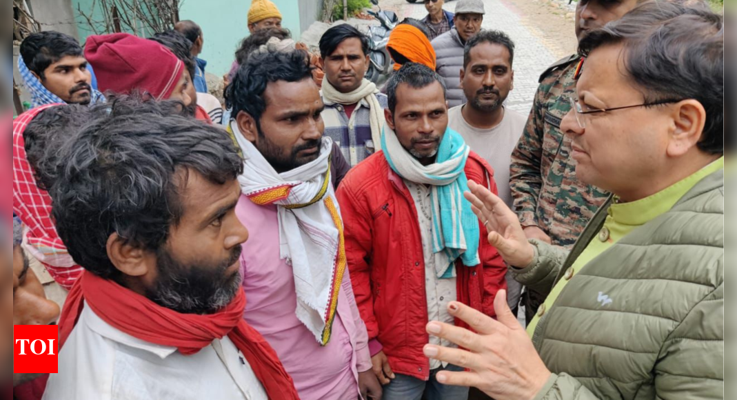 Uttarakhand floods: CM Dhami reaches Uttarkashi, meets disaster victims as rescue efforts intensify