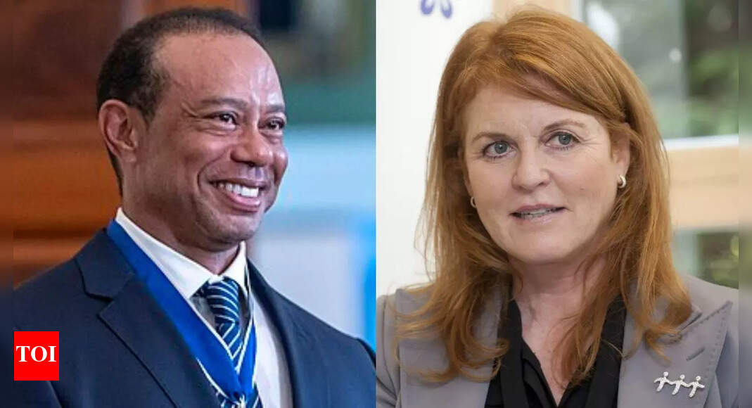 Tiger Woods became the secret crush that made Sarah Ferguson travel