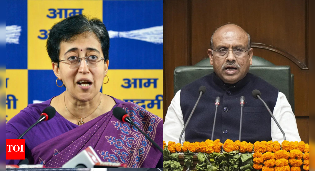 ‘Phansi Ghar’ row: Atishi evicted from Delhi assembly; AAP seeks ASI survey
