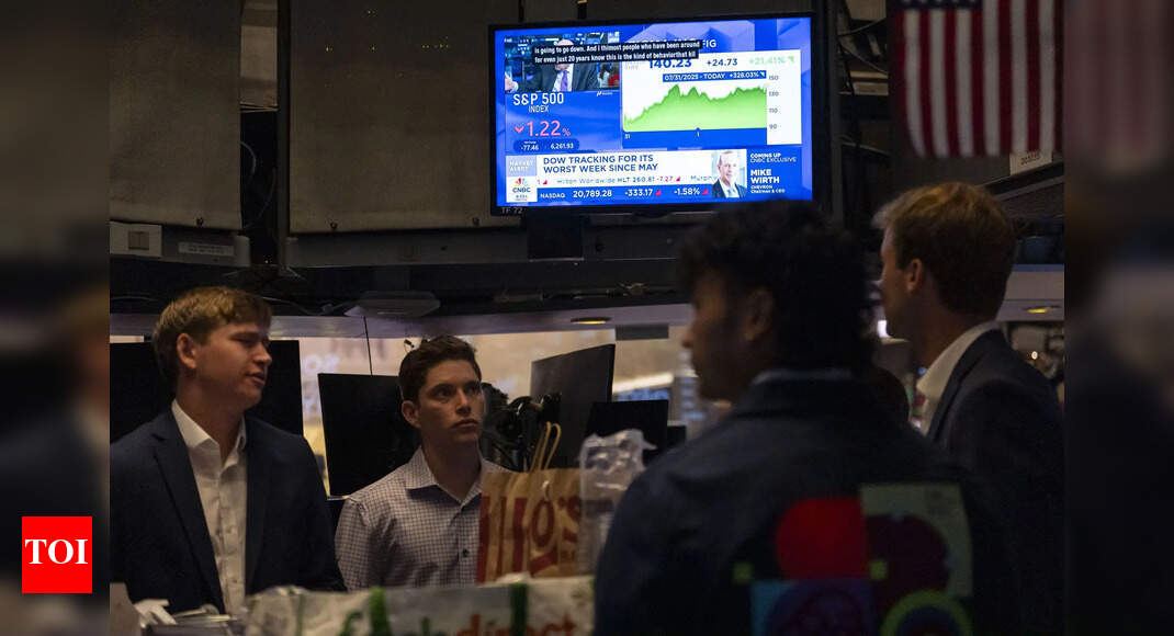 Wall Street today: US stocks edge higher ahead of tariff deadline; Nasdaq gains 50 points, S&P 500 up 0.1%