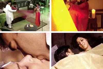 sakshi tanwar and ram kapoor kissing scene