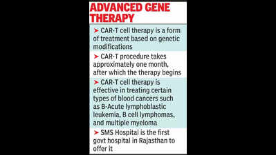 SMS first govt hosp to start Car-T cell therapy for cancer