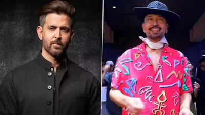 Rakesh Roshan surprises Hrithik Roshan post surgery, grooves to the ‘Aavan Jaavan’ hook step from War 2