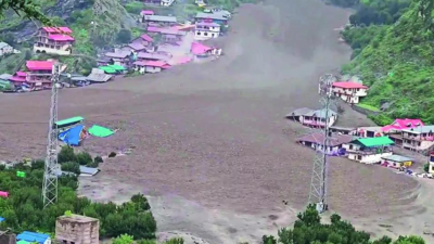 Dharali flash flood: 360 million cubic metres of glacial debris came tumbling down, experts estimate