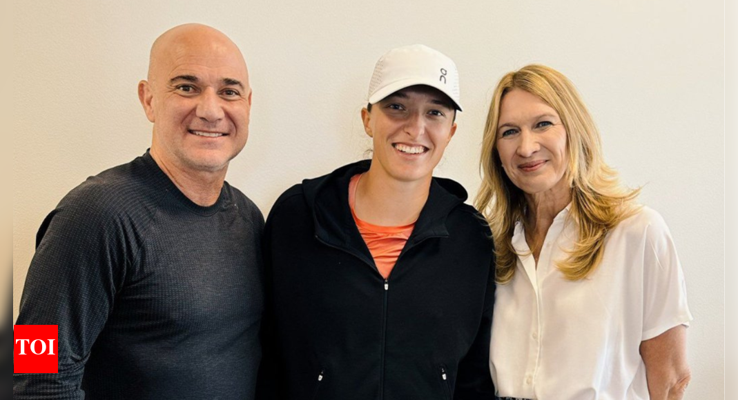 Andre Agassi and Steffi Graf’s daughter Jaz shows sweet support for dad’s thoughtful leadership speech