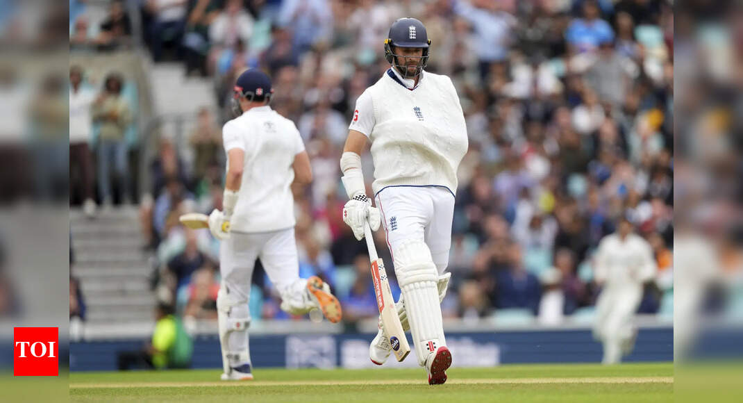 ‘Genuinely worried’: Chris Woakes reveals Shubman Gill’s comment after gutsy effort with injured shoulder, calls draw a ‘fair’ result | Cricket News – Times of India