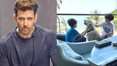 ‘War 2’ actor Hrithik Roshan’s luxurious Juhu home is packed with art, games, and personal touches; sea‑inspired design adds to charm - PICS