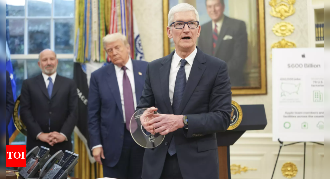 Made in US: A 24-k gold gift for Trump, a tariff relief for Apple - watch