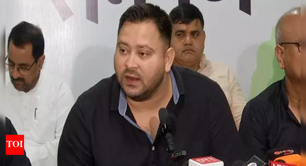 'Dancing to America's tune': Tejashwi Yadav slams PM Modi for silence on US tariff hike; accuses him of weak leadership